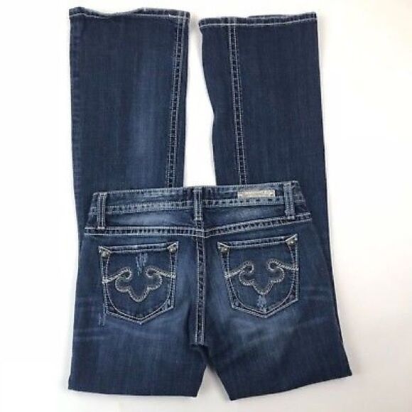 ✨ 2xHP✨Rerock for Express Women's Boot Cut Jeans✨ - Picture 5 of 8